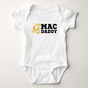 Mac Daddy Macaroni Baby Bodysuit