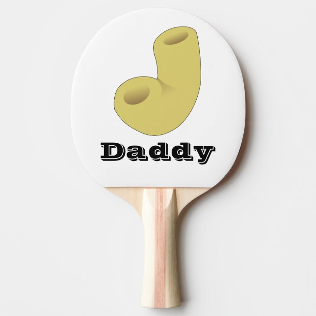 Mac Daddy Ping Pong Paddle (Front)