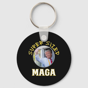 Mac Daddy Trump Vance 2024 Makes French Fries  Key Ring