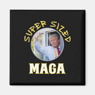 Mac Daddy Trump Vance 2024 Makes French Fries Magnet