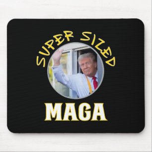 Mac Daddy Trump Vance 2024 Makes French Fries  Mouse Mat