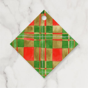 MAC GREGOR TARTAN Diamond Gift Tags