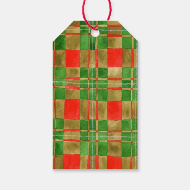 MAC GREGOR TARTAN Gift Tags (Front)