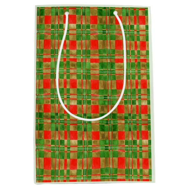 MAC GREGOR TARTAN Medium Gift Bag (Front)