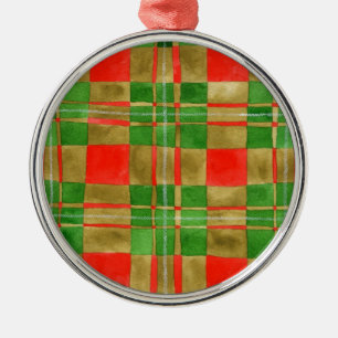 MAC GREGOR TARTAN Premium Round Ornament