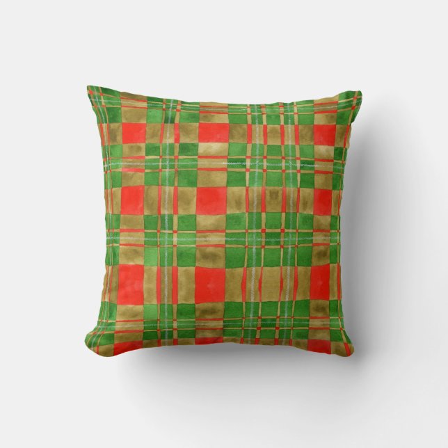 MAC GREGOR TARTAN Square Throw Pillow (Front)