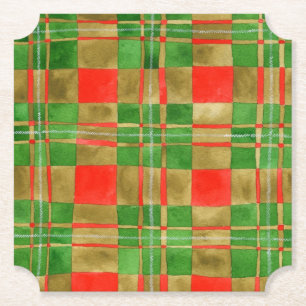 MAC GREGOR TARTAN Ticket Paper Coasters 