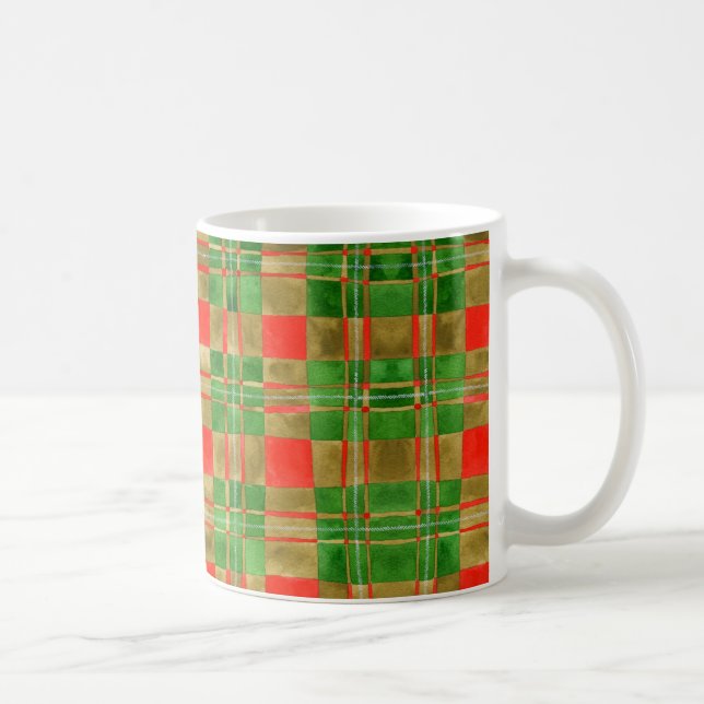 MAC GREGOR TARTAN White Mug  (Right)