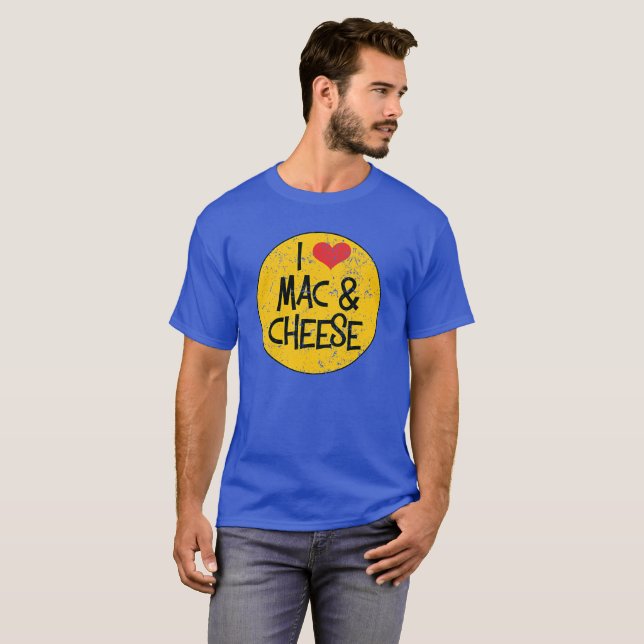 Mac n Cheese Distress T-shirt (Front Full)