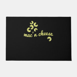 Mac n cheese fun chef humour gift doormat