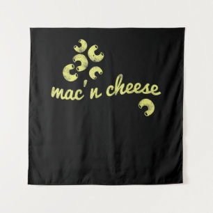 Mac n cheese fun chef humour gift tapestry