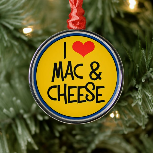 Mac n Cheese  Magnet Metal Tree Decoration (Tree)