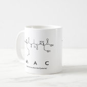Mac peptide name mug (Front Left)