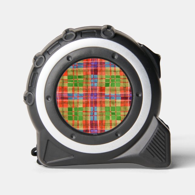 MAC RAE TARTAN Tape Measure 1 (Front)