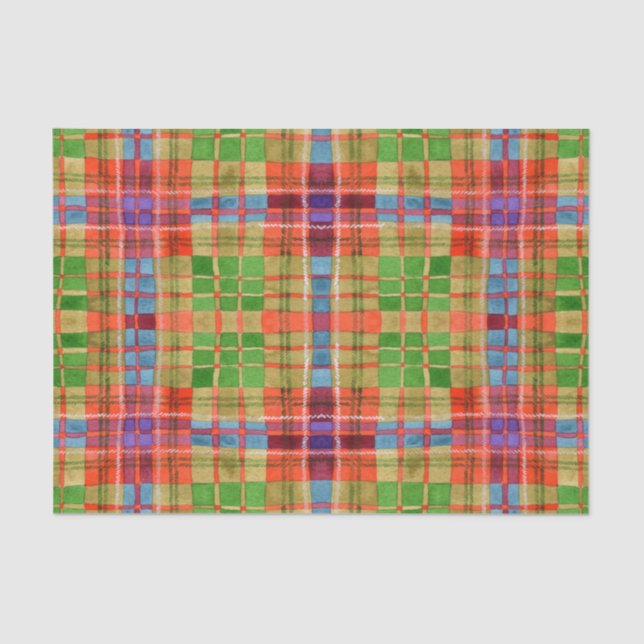 MAC RAE TARTAN Tissue Paper (Front)