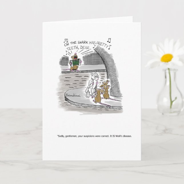 Mac The Knife Cartoon Card (Small Plant)