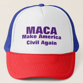 MACA Make American Civil Again Trucker Hat