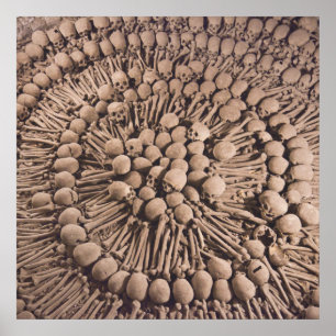 Macabre Artistry Catacombs In Lima Poster