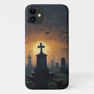 Macabre Graveyard Phone Case 