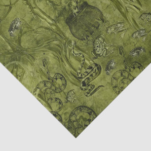 Macabre Snakes Halloween Tissue Paper