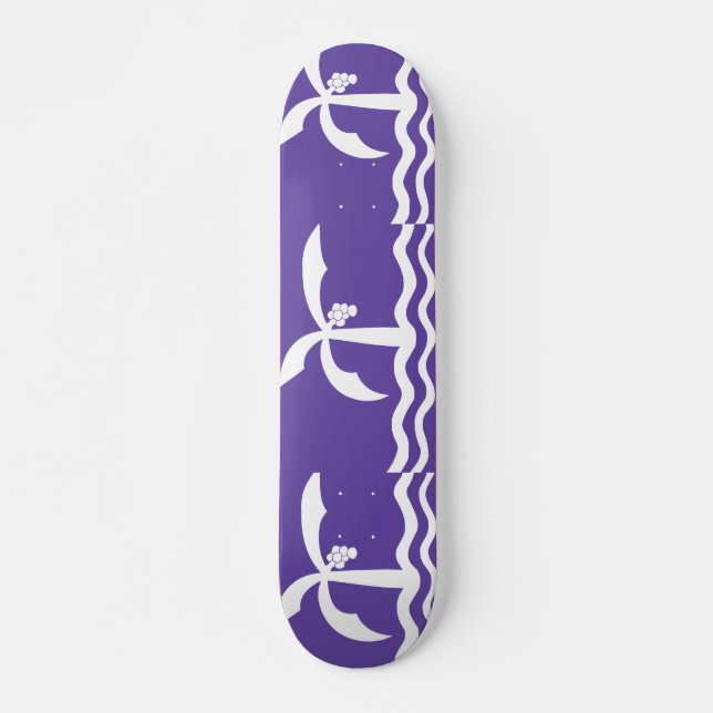 Macae, Brazil flag Skateboard (Front)