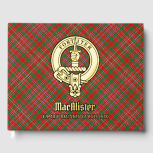 MacAlister Family Reunion Guest Book