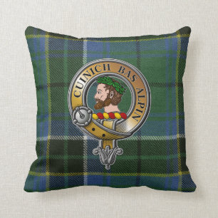 MacAlpine Tartan & Badge Cushion