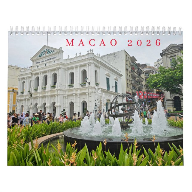 Macao 2026 calendar (Cover)