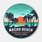Macao Beach Dominican Retro Sunset Souvenir 60s