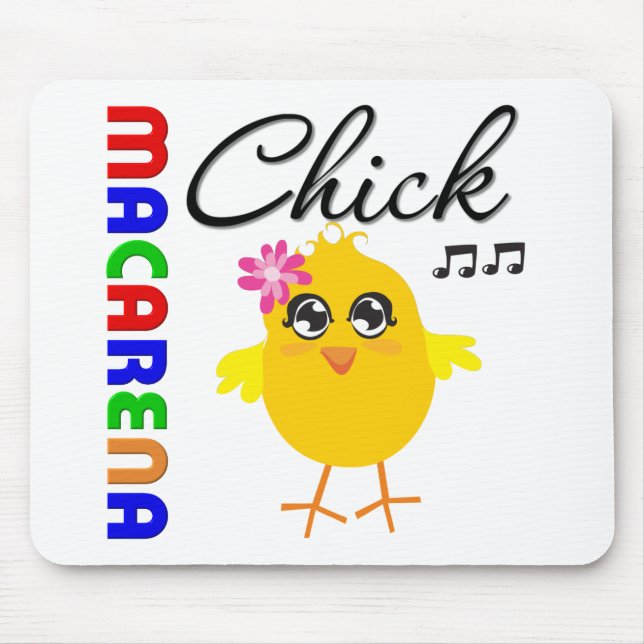 Macarena Chick Mouse Mat (Front)
