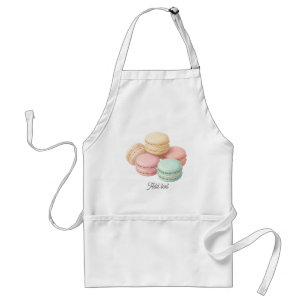 Macaron Apron – Sweet French Dessert Kitchen Apron