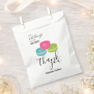 Macaron Baking Packaging Favour Bags