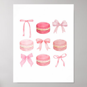 Macaron Bow Print