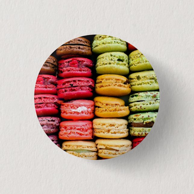 Macaron Button Pin (Front)