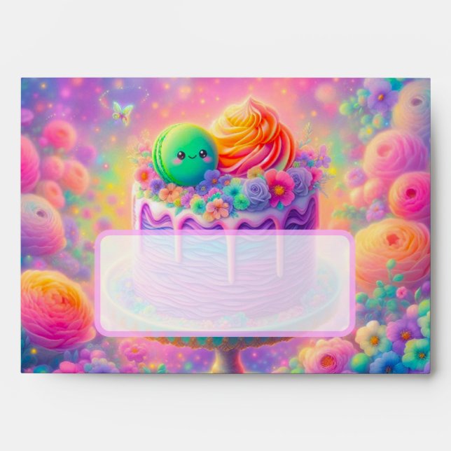 Macaron Cake Envelopes (Front)