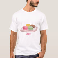 Macaron cartoon illustration