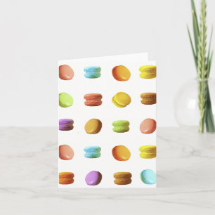 Macaron Cookies Card