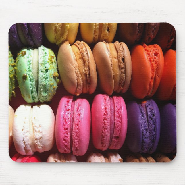 macaron cookies mouse mat (Front)