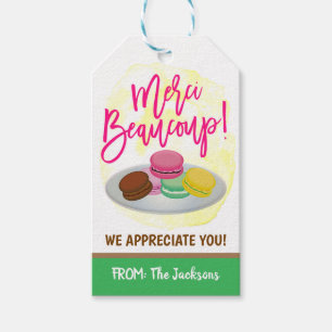 Macaron Gift Tag