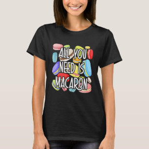Macaron Mountain Baking Sweet Macarons T-Shirt