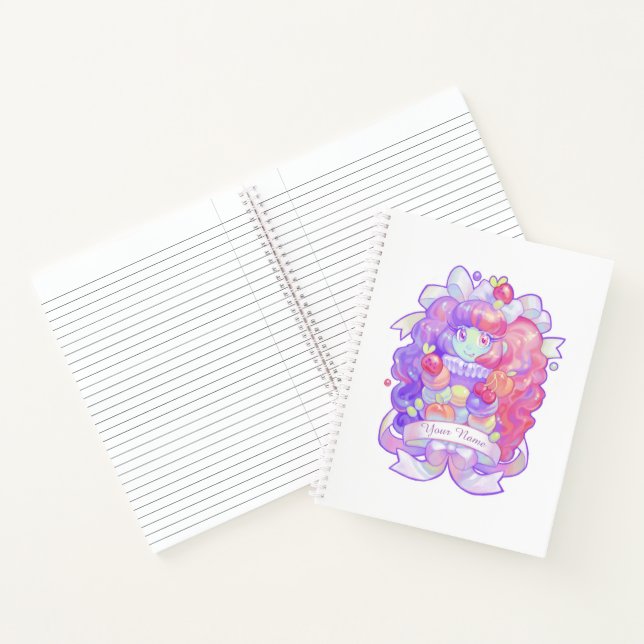 Macaron Notebook (Inside)