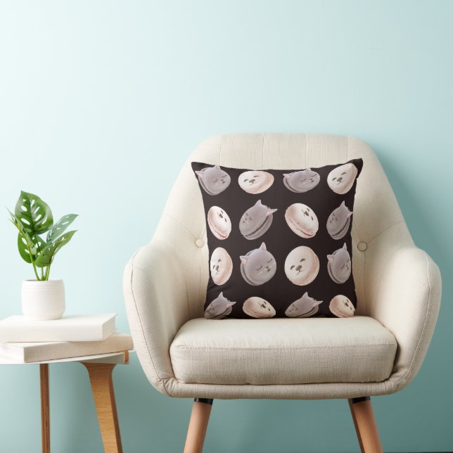 Macaron Pattern Cushion (Chair)