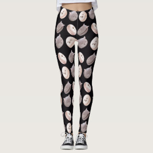 Macaron Pattern Leggings