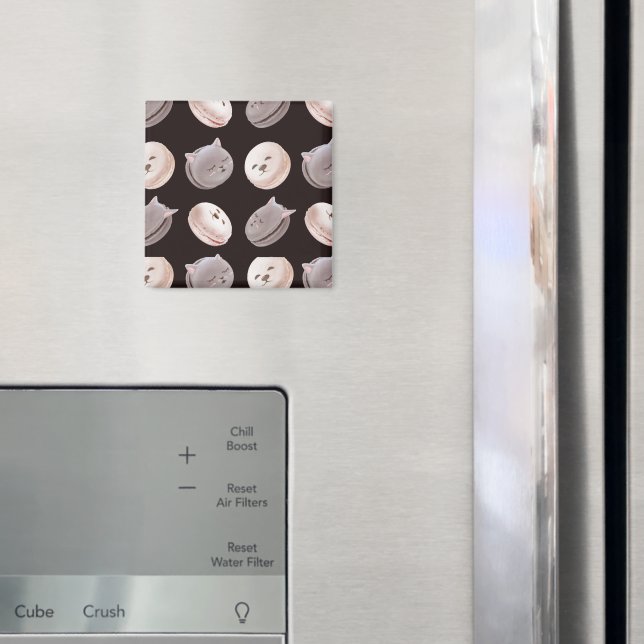 Macaron Pattern Magnet (In Situ (Fridge))