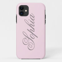 Macaron Pink iPhone Case