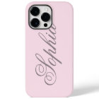 Macaron Pink iPhone Case