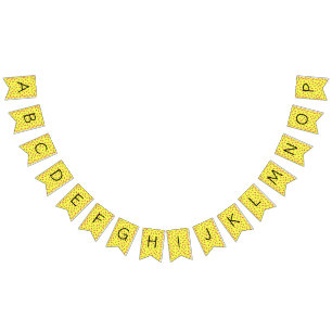 Macaroni and Cheese bunting banner