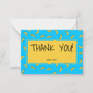 Macaroni and Cheese Flat Note Card
