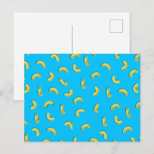 Macaroni and Cheese Illustration Postcard