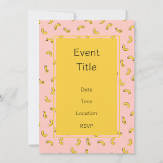 Macaroni and Cheese Invitation